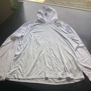 Nike dri-fit hooded pull over